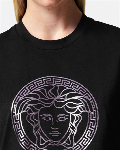 versace medusa t shirt women& 39|versace baroque t shirt.